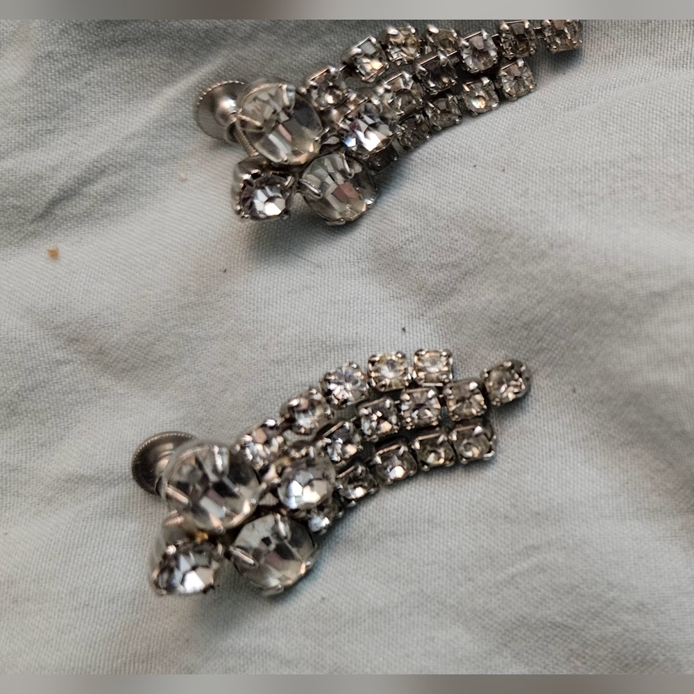 Silver Rhinestone Jewelry